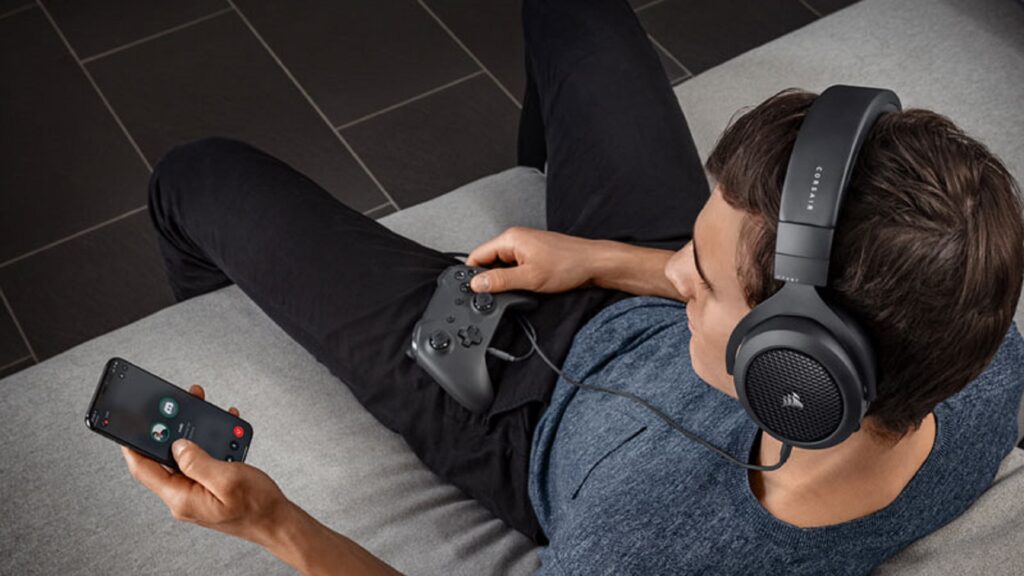 Le casque Corsair HS70 // Source : Corsair