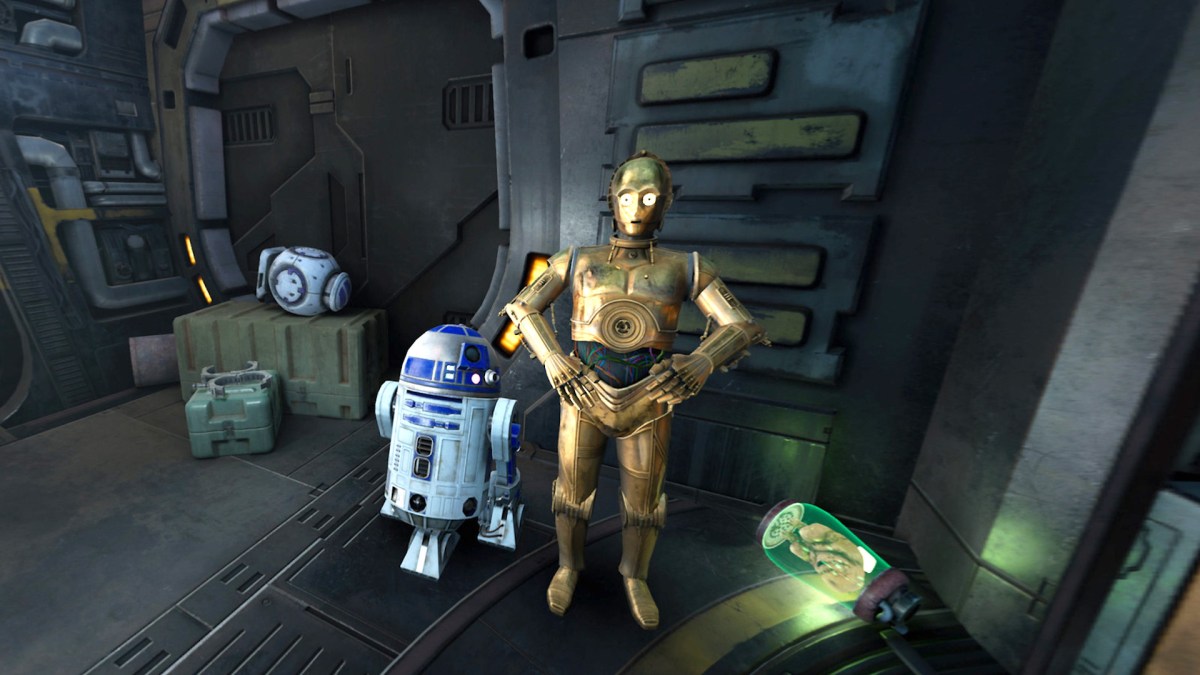 Star Wars: Tales from the Galaxy’s Edge – Enhanced Edition // Source : ILMxLAB Star Wars: Tales from the Galaxy’s Edge – Enhanced Edition // Source : ILMxLAB