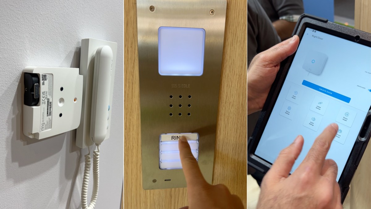 Le système Intercom permet de déverrouiller son interphone ou de parler avec son smartphone. // Source : Numerama Le système Intercom permet de déverrouiller son interphone ou de parler avec son smartphone. // Source : Numerama
