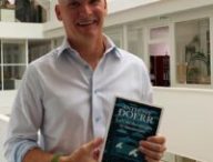 Anthony Doerr. // Source : Anthony Doerr (Photo Numerama / Marcus Dupont-Besnard) Anthony Doerr. // Source : Anthony Doerr (Photo Numerama / Marcus Dupont-Besnard)