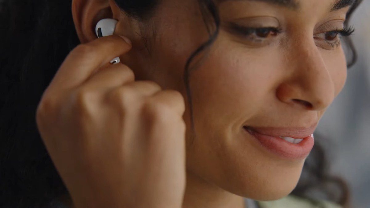 Les nouveaux AirPods Pro d'Apple // Source : Capture d'écran Numerama Les nouveaux AirPods Pro d'Apple // Source : Capture d'écran Numerama