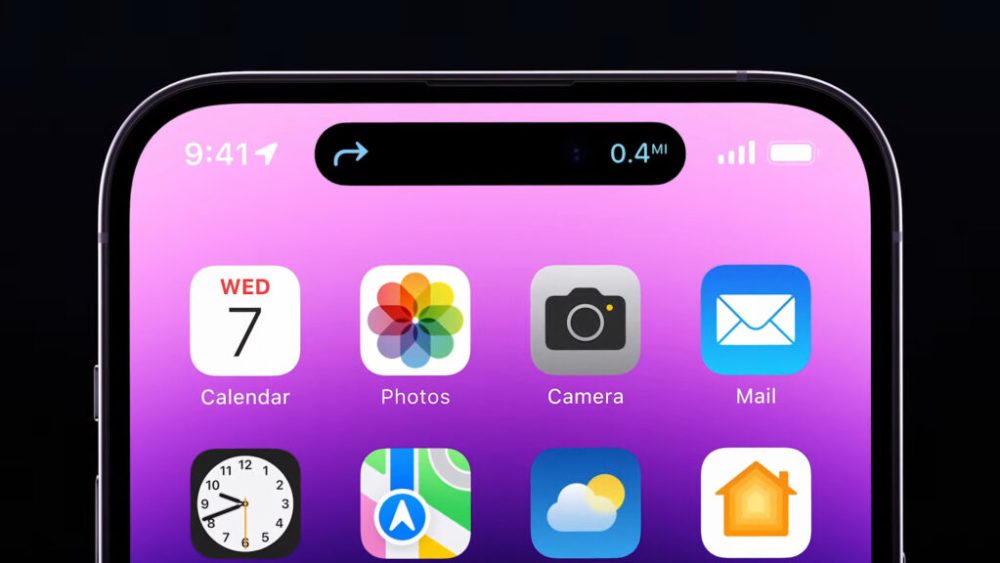 L'iPhone 14 Pro d'Apple // Source : Capture d'écran Numerama L'iPhone 14 Pro d'Apple // Source : Capture d'écran Numerama