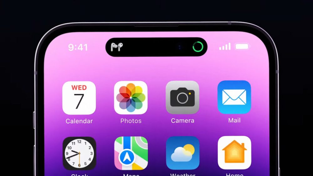 L'iPhone 14 Pro d'Apple // Source : Capture d'écran Numerama L'iPhone 14 Pro d'Apple // Source : Capture d'écran Numerama