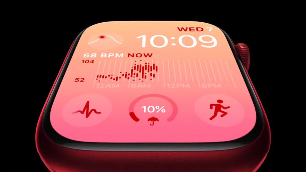L'Apple Watch Series 8 // Source : Capture d'écran Numerama L'Apple Watch Series 8 // Source : Capture d'écran Numerama