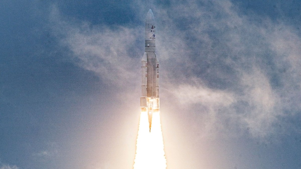 Ariane 5, le jour où elle a transporté le télescope spatial James Webb. // Source : NASA/Chris Gunn Ariane 5, le jour où elle a transporté le télescope spatial James Webb. // Source : NASA/Chris Gunn