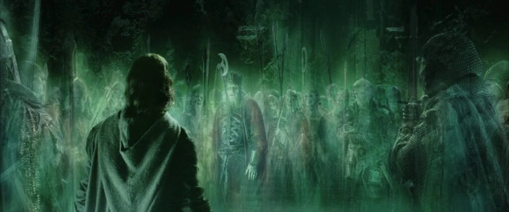 armée des morts seigneur des anneaux