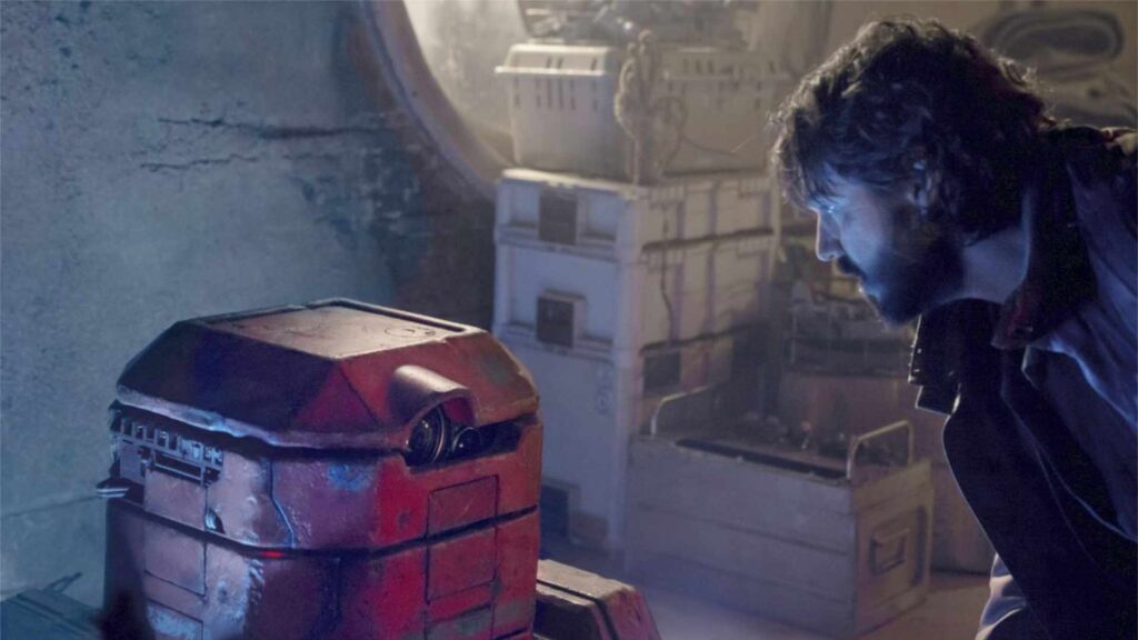 B2EMO et Cassian Andor // Source : Disney Plus B2EMO et Cassian Andor // Source : Disney Plus