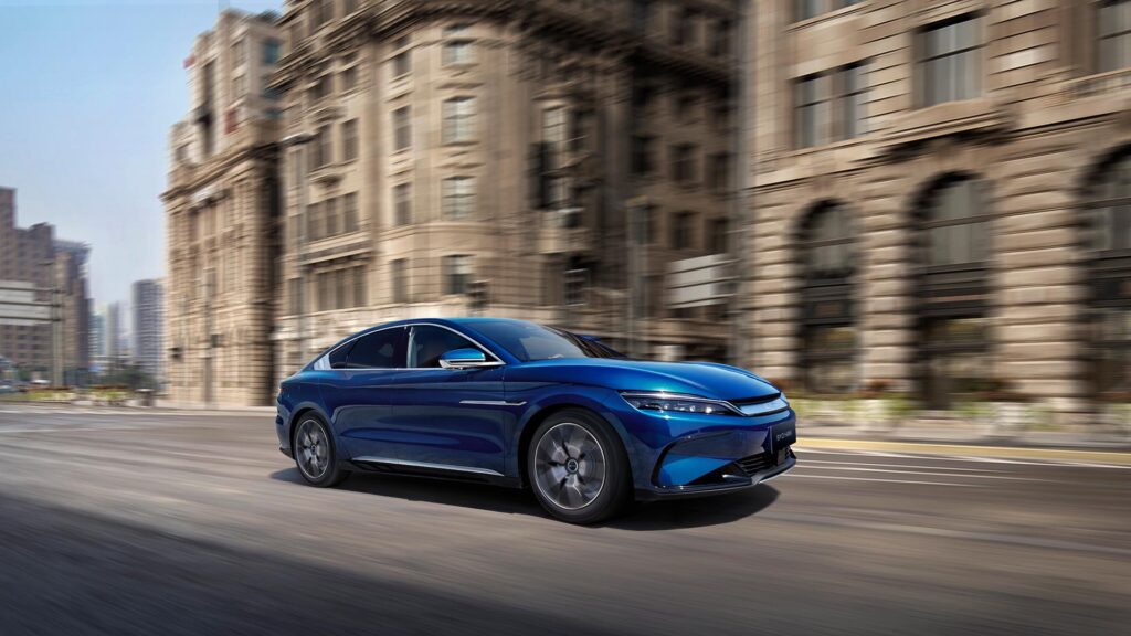 Berline BYD Han // Source : BYD Berline BYD Han // Source : BYD