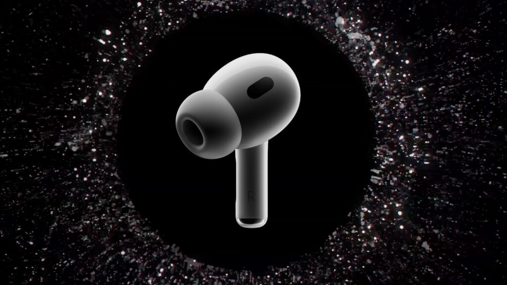 Apple AirPods Pro (2e génération) // Source : Apple Apple AirPods Pro (2e génération) // Source : Apple