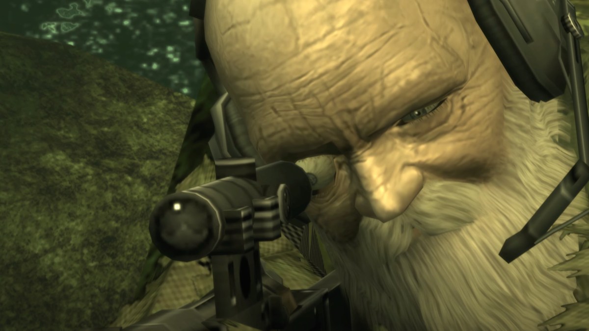 The End dans Metal Gear Solid 3: Snake Eater // Source : Capture YouTube The End dans Metal Gear Solid 3: Snake Eater // Source : Capture YouTube
