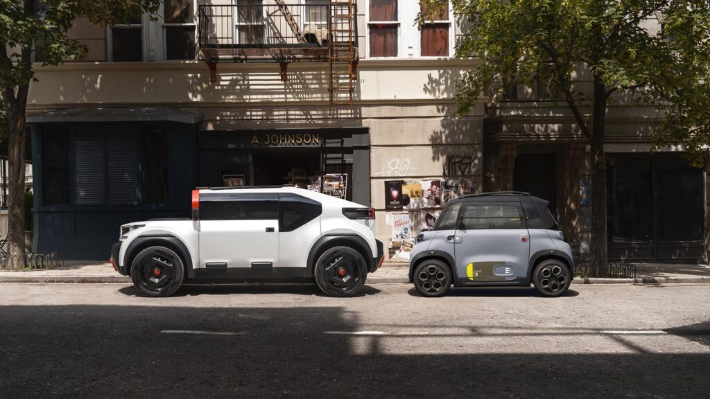Citroën Oli concept et Citroën Ami // Source : Citroën Citroën Oli concept et Citroën Ami // Source : Citroën