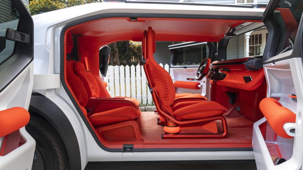 Intérieur du concept Oli de Citroën // Source : Citroën Intérieur du concept Oli de Citroën // Source : Citroën
