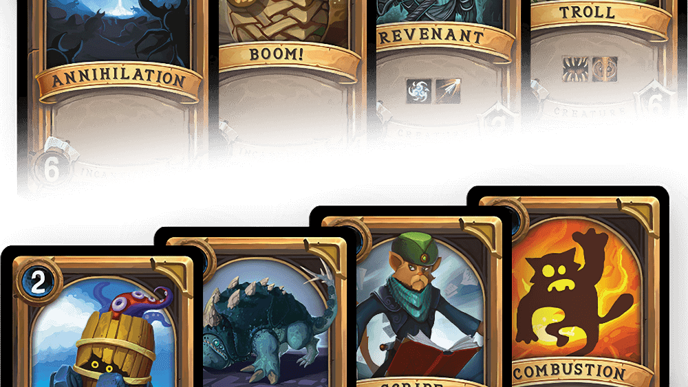 Exemples de decks // Source : Grammes Édition