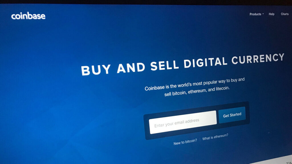 Coinbase site Coinbase site