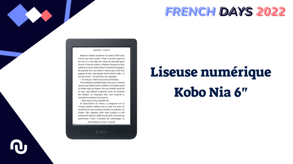 Liseuse numérique Kobo Nia 6" // Source : Numerama Liseuse numérique Kobo Nia 6" // Source : Numerama