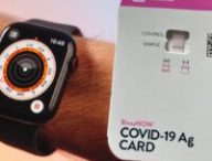 Apple Watch Series 8 et test covid. // Source : Numerama Apple Watch Series 8 et test covid. // Source : Numerama