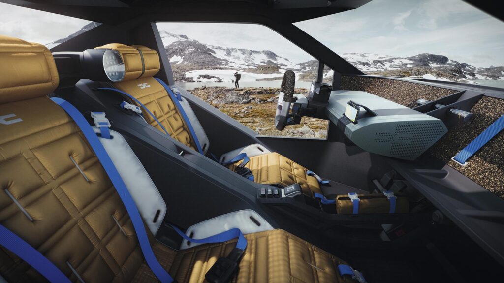 Intérieur du concept Dacia Manifesto // Source : Dacia Intérieur du concept Dacia Manifesto // Source : Dacia