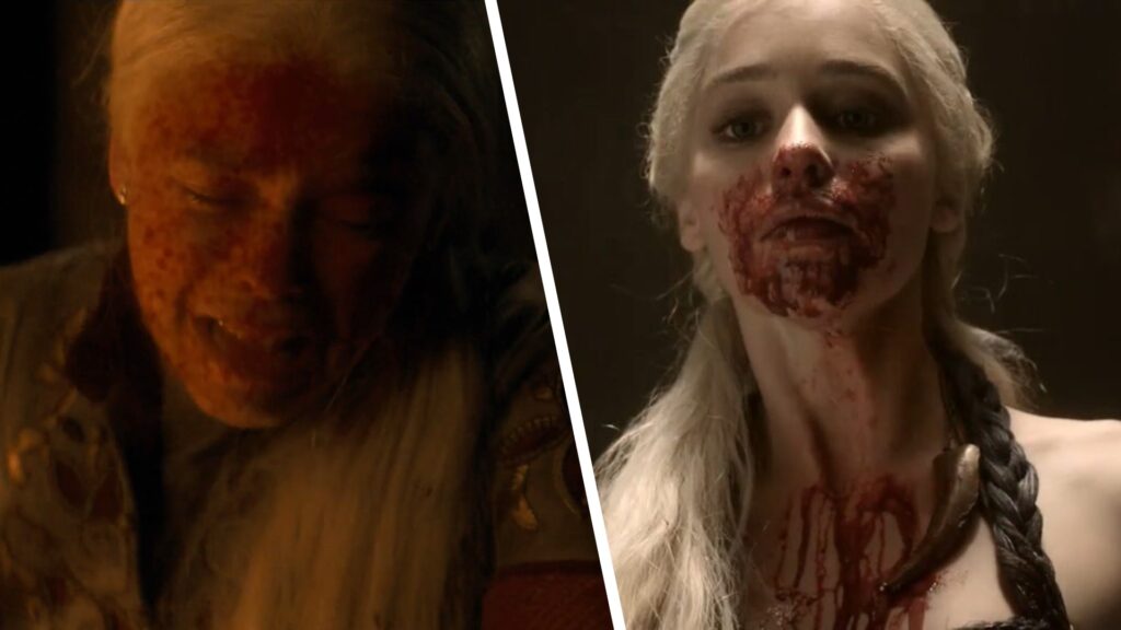 Rhaenerys vs. Daenerys // Source : HBO Rhaenerys vs. Daenerys // Source : HBO