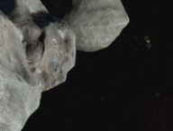 DART en train de foncer vers l'astéroïde. // Source : Capture d'écran YouTube Nasa DART en train de foncer vers l'astéroïde. // Source : Capture d'écran YouTube Nasa
