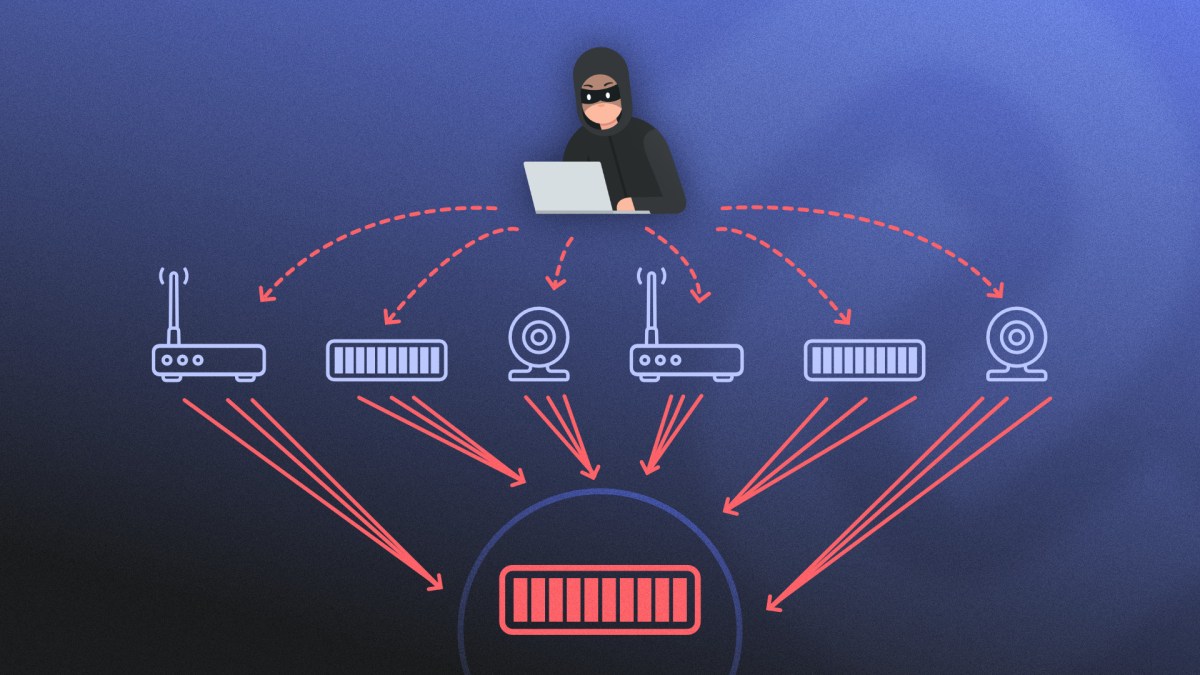 Une attaque DDOS. // Source : Claire Braikeh pour Numerama Une attaque DDOS. // Source : Claire Braikeh pour Numerama