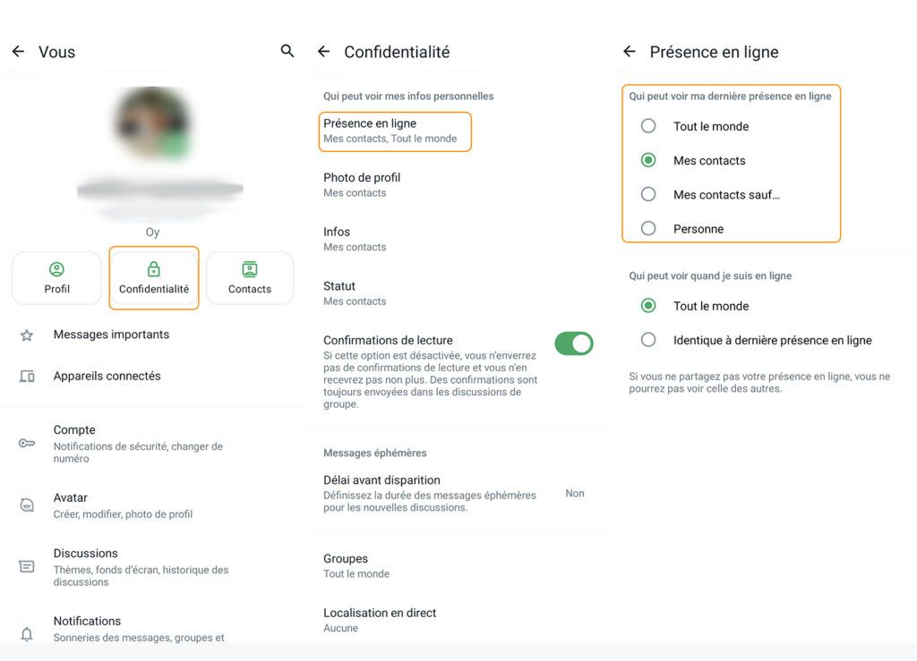 dernière présence en ligne whatsapp dernière présence en ligne whatsapp
