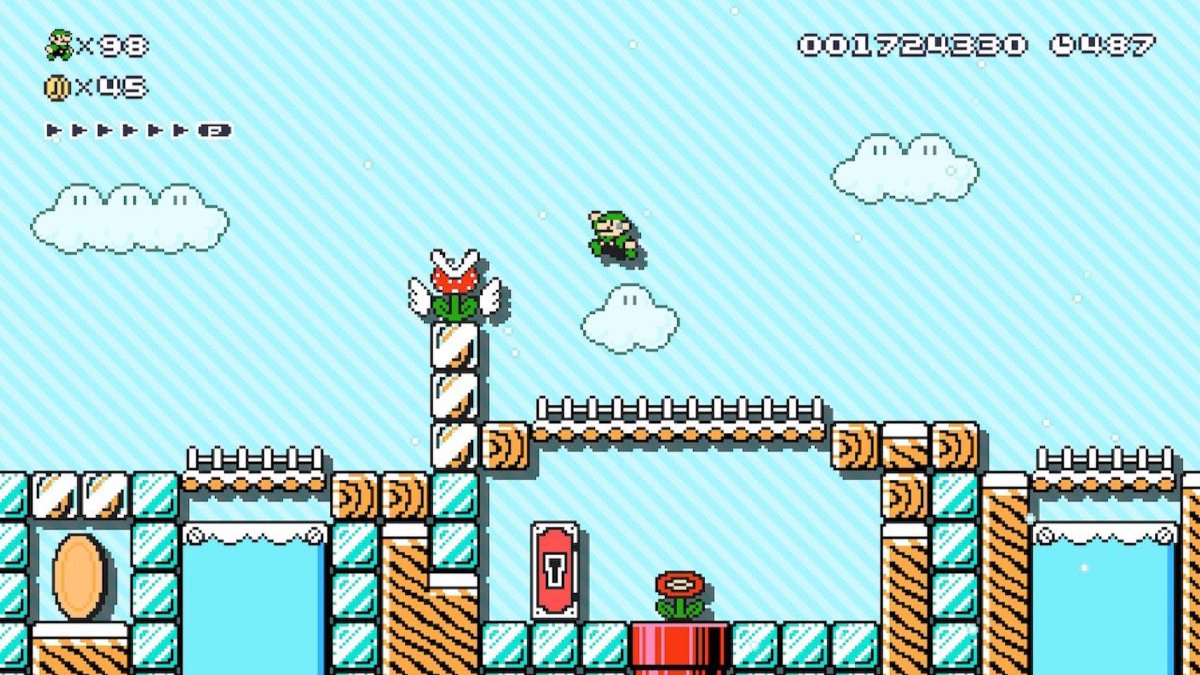 Super Mario Bros. 5 dans Super Mario Maker 2 // Source : Twitter Metroid Mike 64 Super Mario Bros. 5 dans Super Mario Maker 2 // Source : Twitter Metroid Mike 64