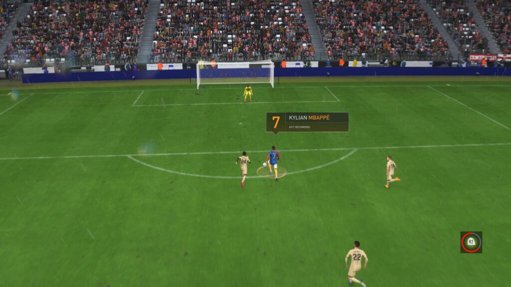 Le nouveau replay 3D de FIFA 23 apparaît seulement lors de certains buts, il ajoute des informations visuelles. // Source : Numerama Le nouveau replay 3D de FIFA 23 apparaît seulement lors de certains buts, il ajoute des informations visuelles. // Source : Numerama