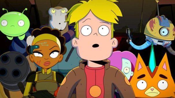 Final Space raconte l'histoire de Gary, un astronaute, et de son ami extraterrestre. // Source : Netflix Final Space raconte l'histoire de Gary, un astronaute, et de son ami extraterrestre. // Source : Netflix