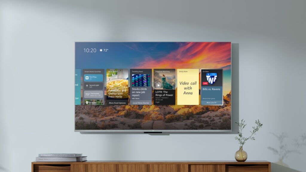 Télévision Amazon Fire TV Omni QLED // Source : Amazon Télévision Amazon Fire TV Omni QLED // Source : Amazon