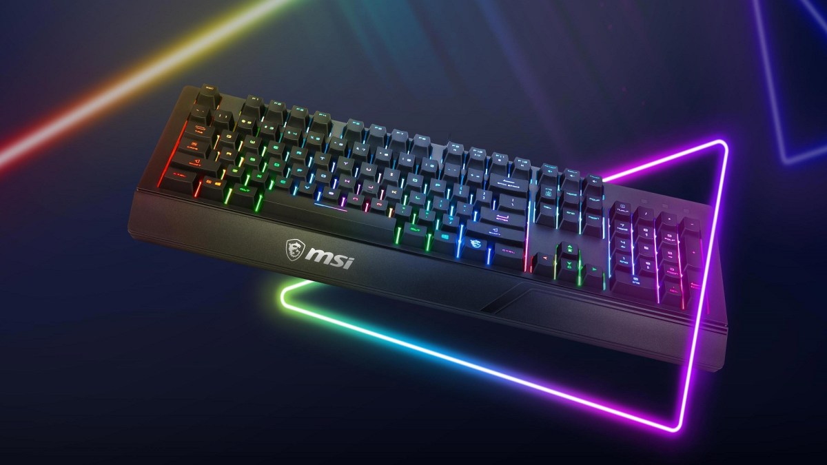 Clavier Vigor GK20 MSI // Source : MSI Clavier Vigor GK20 MSI // Source : MSI