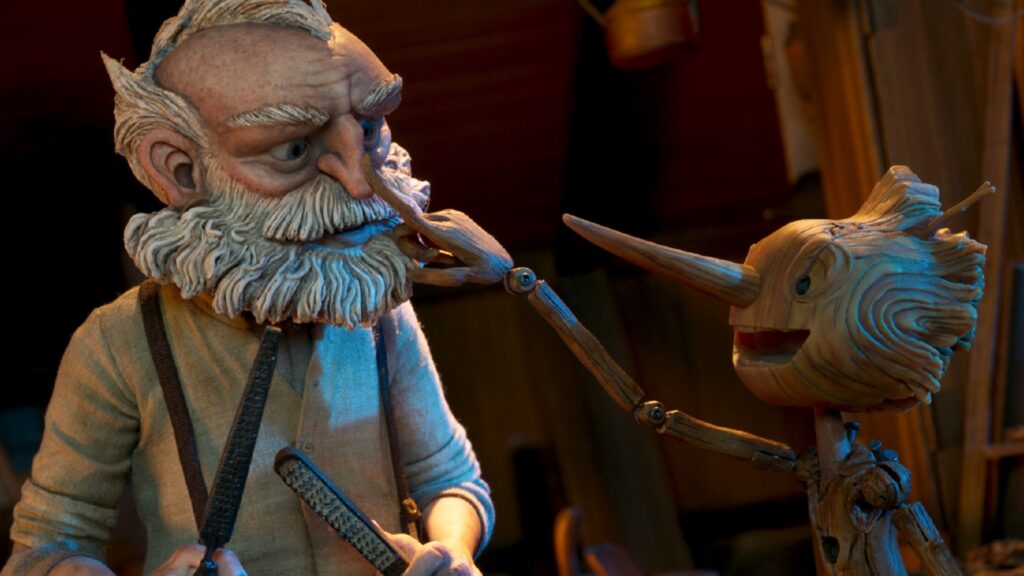 Guillermo del Toro a opté pour la stop motion pour son propre Pinocchio // Source : Netflix Guillermo del Toro a opté pour la stop motion pour son propre Pinocchio // Source : Netflix