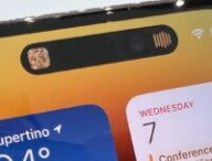 Ici, Apple transforme l'ilot en un widget pour la lecture musicale. // Source : Numerama Ici, Apple transforme l'ilot en un widget pour la lecture musicale. // Source : Numerama