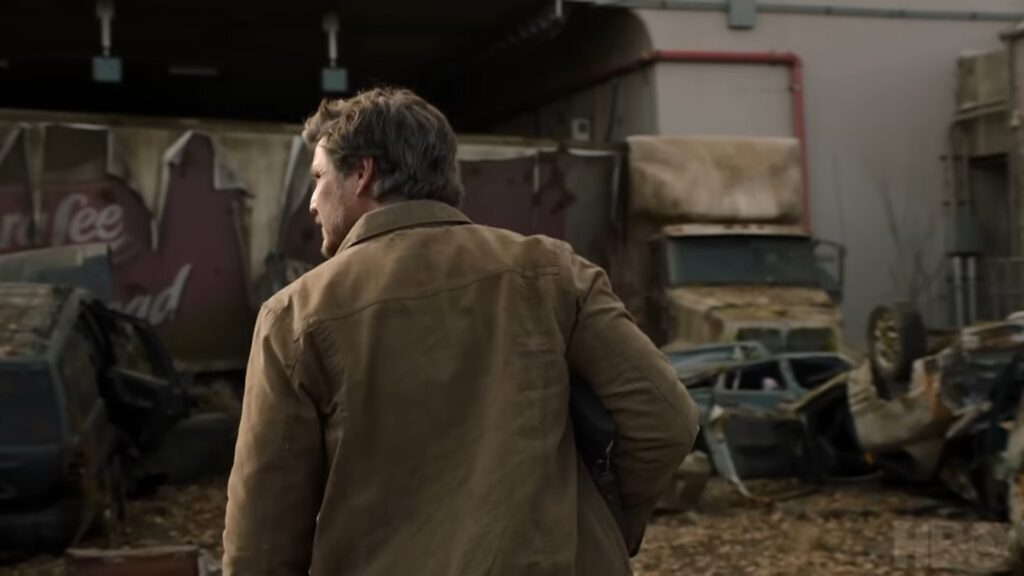 Joel dans la série The Last of Us de HBO. // Source : HBO Joel dans la série The Last of Us de HBO. // Source : HBO