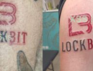 Lockbit avait proposé aux membres d'un forum de se faire tatouer leur logo contre 1000 euros. // Source : Numerama Lockbit avait proposé aux membres d'un forum de se faire tatouer leur logo contre 1000 euros. // Source : Numerama
