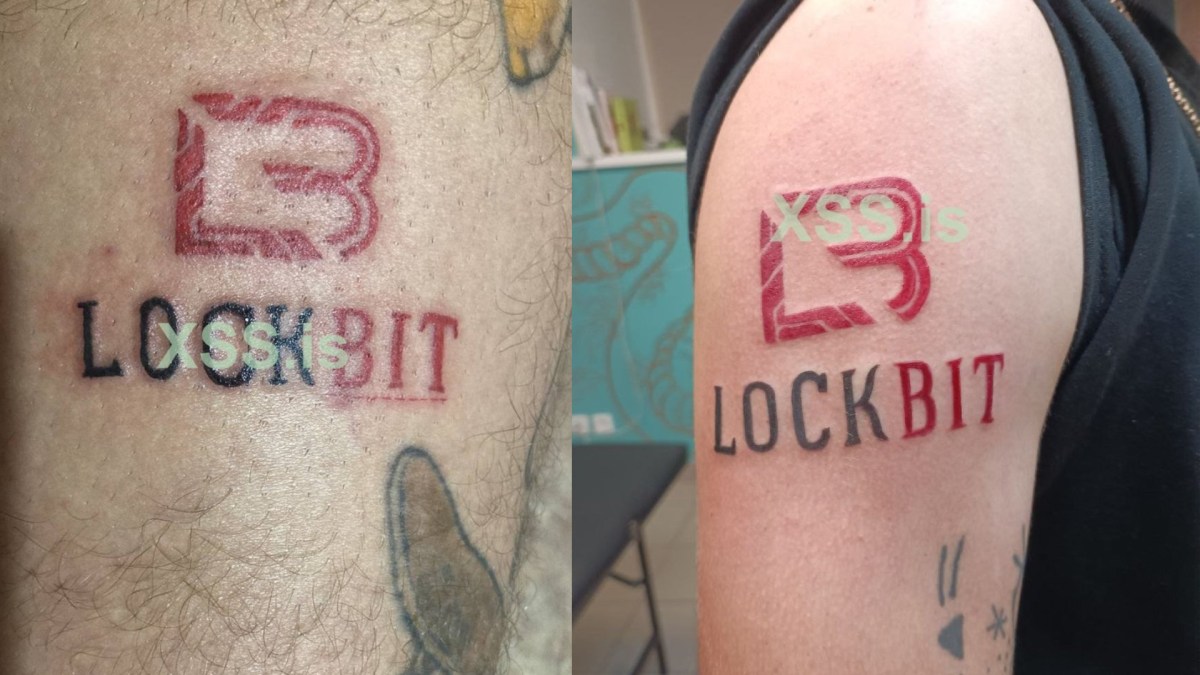 Lockbit avait proposé aux membres d'un forum de se faire tatouer leur logo contre 1000 euros. // Source : Numerama Lockbit avait proposé aux membres d'un forum de se faire tatouer leur logo contre 1000 euros. // Source : Numerama