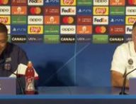 Mbappé et Galtier se moquant d'une question dédiée au transport écologique des joueurs. // Source : Conférence de presse du 5 septembre 2022