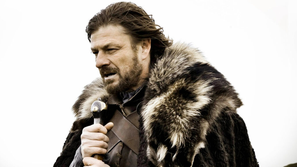 Ned Stark dans Game of Thrones // Source : HBO Ned Stark dans Game of Thrones // Source : HBO
