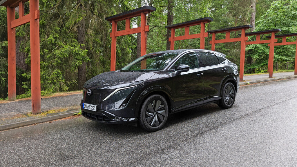 Nissan Ariya // Source : Raphaelle Baut pour Numerama Nissan Ariya // Source : Raphaelle Baut pour Numerama