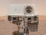 Perseverance sur Mars. // Source : NASA/JPL-Caltech/Kevin M. Gill (modifications sur Canva)