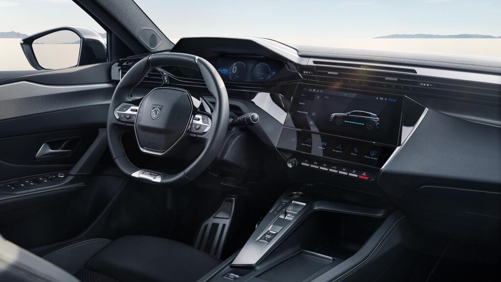intérieur Peugeot e-308 // Source : Peugeot intérieur Peugeot e-308 // Source : Peugeot