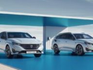 Peugeot e-308 et e-308 SW // Source : Peugeot Peugeot e-308 et e-308 SW // Source : Peugeot