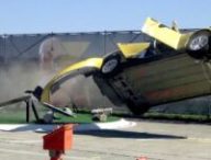 Axa crash-test Tesla // Source : Capture video sicurauto - Youtube