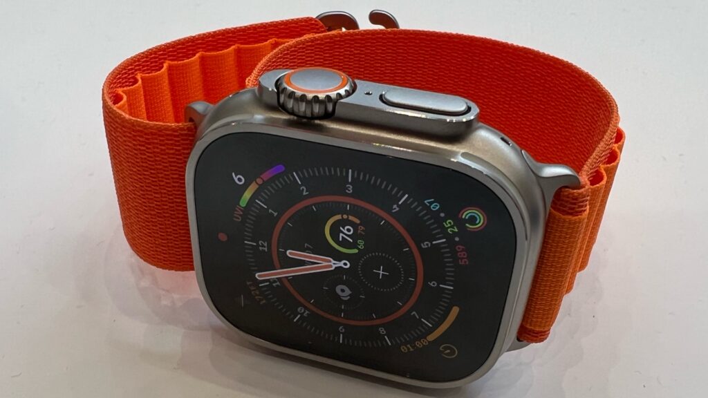 Voici l'Apple Watch Ultra et son nouveau design. // Source : Numerama Voici l'Apple Watch Ultra et son nouveau design. // Source : Numerama