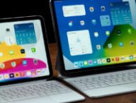 Le clavier de l’iPad 10 est moins bon, mais dispose de 14 touches supplémentaires pour les fonctions. // Source : Thomas Ancelle / Numerama