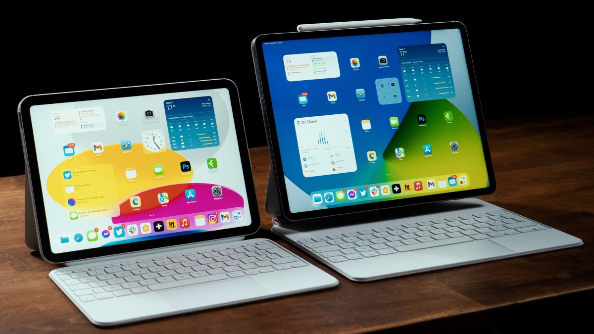 Le clavier de l’iPad 10 est moins bon, mais dispose de 14 touches supplémentaires pour les fonctions. // Source : Thomas Ancelle / Numerama Le clavier de l’iPad 10 est moins bon, mais dispose de 14 touches supplémentaires pour les fonctions. // Source : Thomas Ancelle / Numerama