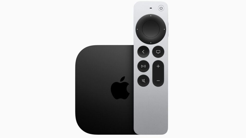 Apple TV 4K (3e gen) // Source : Apple Apple TV 4K (3e gen) // Source : Apple