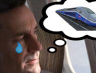 Cette personne est triste et aurait préféré prendre le train, mais c'est cher. // Source : Mad Men — StickPNG — SNCF Cette personne est triste et aurait préféré prendre le train, mais c'est cher. // Source : Mad Men — StickPNG — SNCF