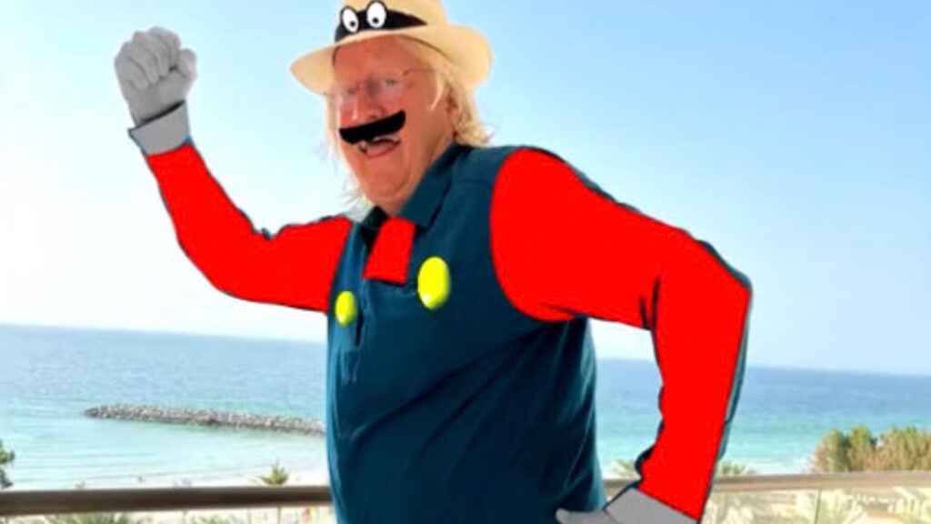 Charles Martinet, la voix de Mario // Source : Twitter Charles Martinet Charles Martinet, la voix de Mario // Source : Twitter Charles Martinet