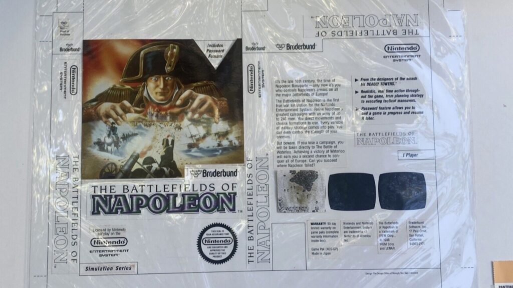 Jeu NES jamais sorti // Source : eBay Jeu NES jamais sorti // Source : eBay