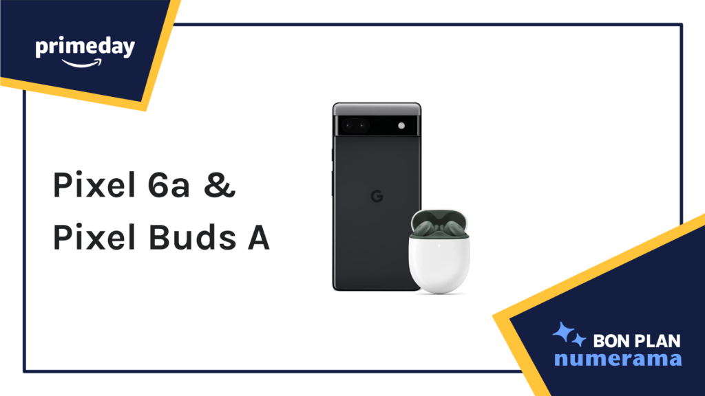 Pixel 6a et Pixel Buds A // Source : Numerama Pixel 6a et Pixel Buds A // Source : Numerama